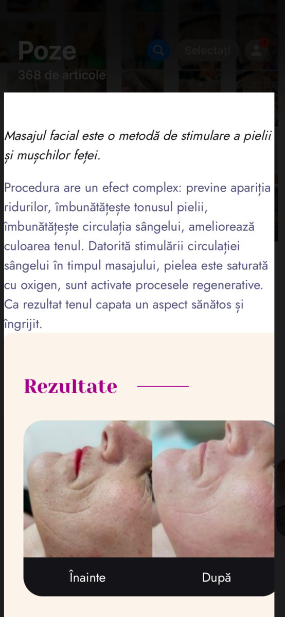 Masaj facial de la 150 lei foto 1