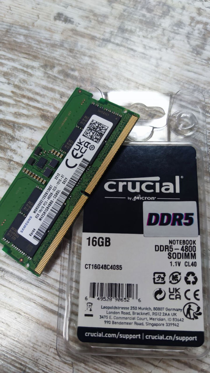 Micron 8Gb DDR4 3200 SoDimm Kingston фото 5