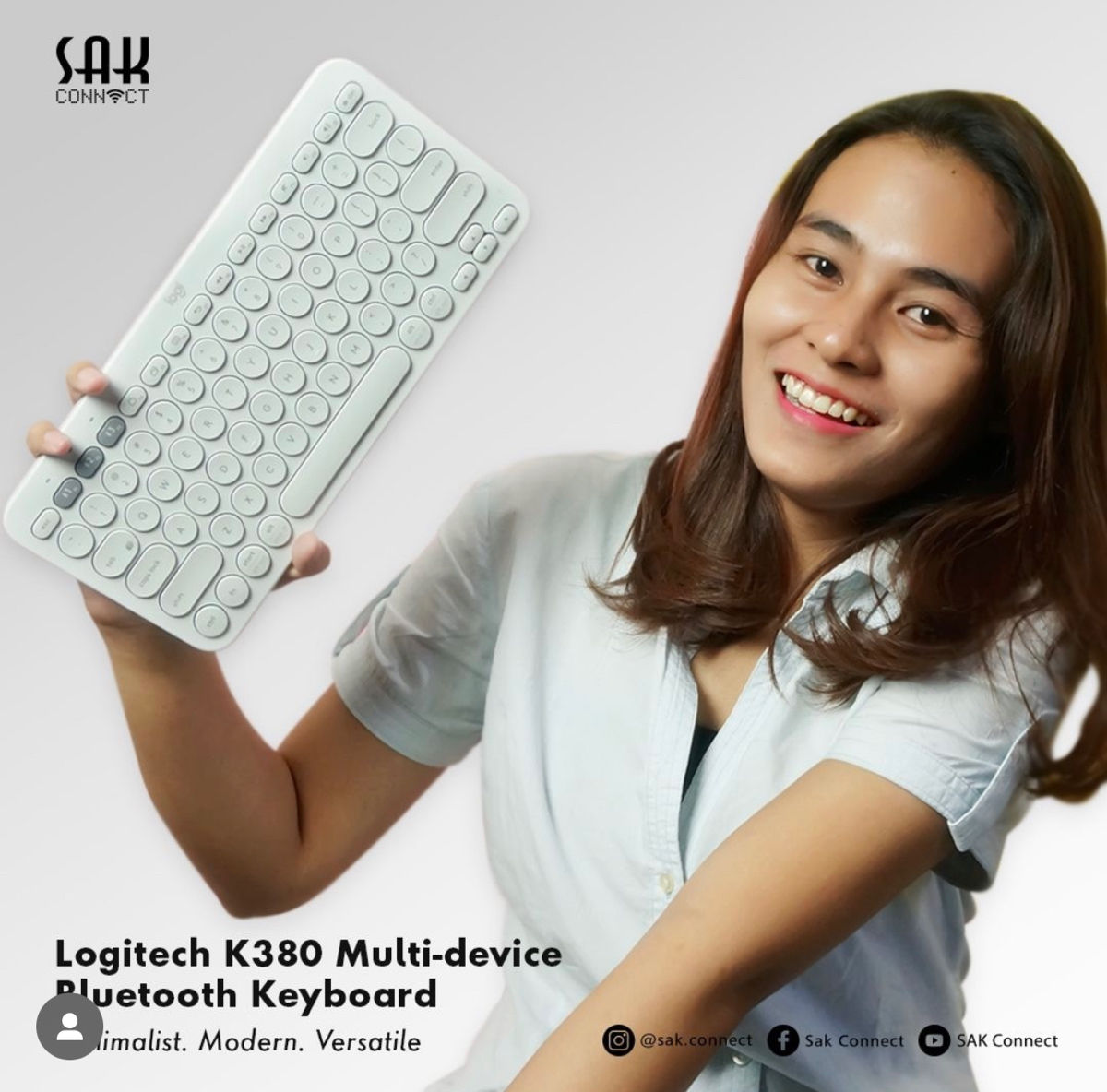 Logitech K380 tastatura fara fir foto 1