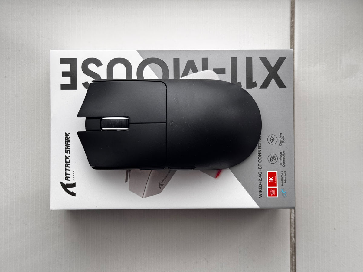 [Новый] Мышь AttackShark X11 (Wireless/Bluetooth/Type-C) (Доставка)