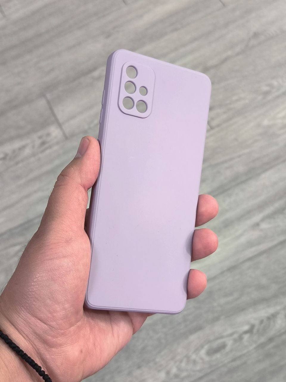 Чехол для Samsung A71 (Grass Purple) фото 0