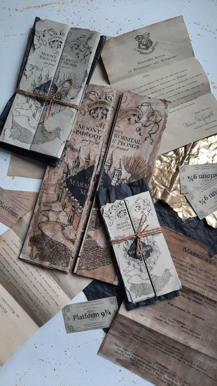 карта мародеров * Harry Potter * marauders MAP