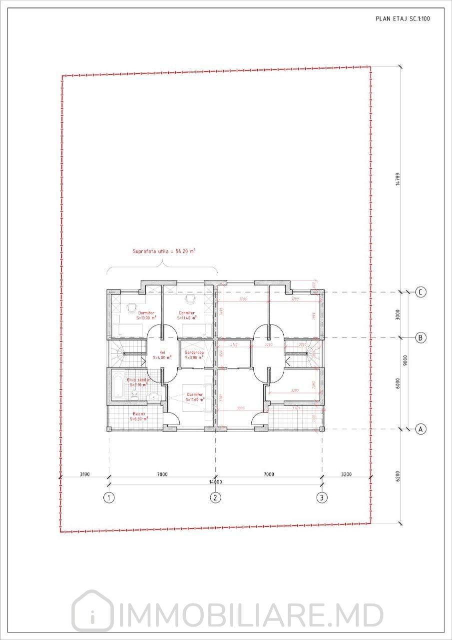 Duplex cu 2 niveluri, or. Ialoveni foto 4