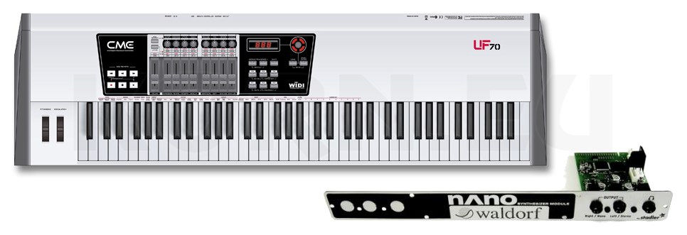 CME UF 70 + Waldorf Nano Synth Modul foto 0