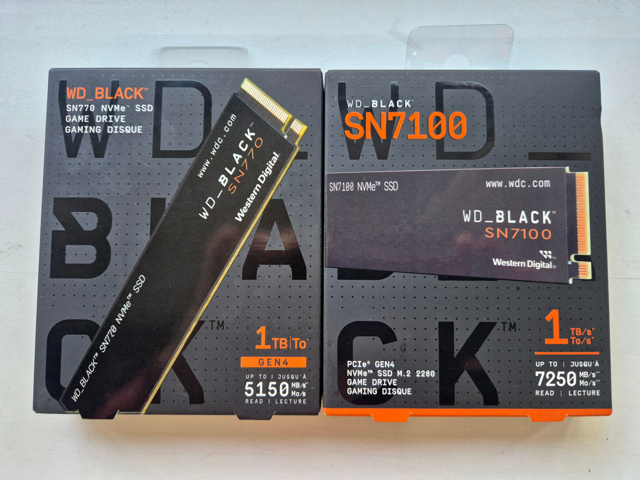 WD SN770/SN7100 1TB NVME Gen 4 Новые - 1400 фото 0