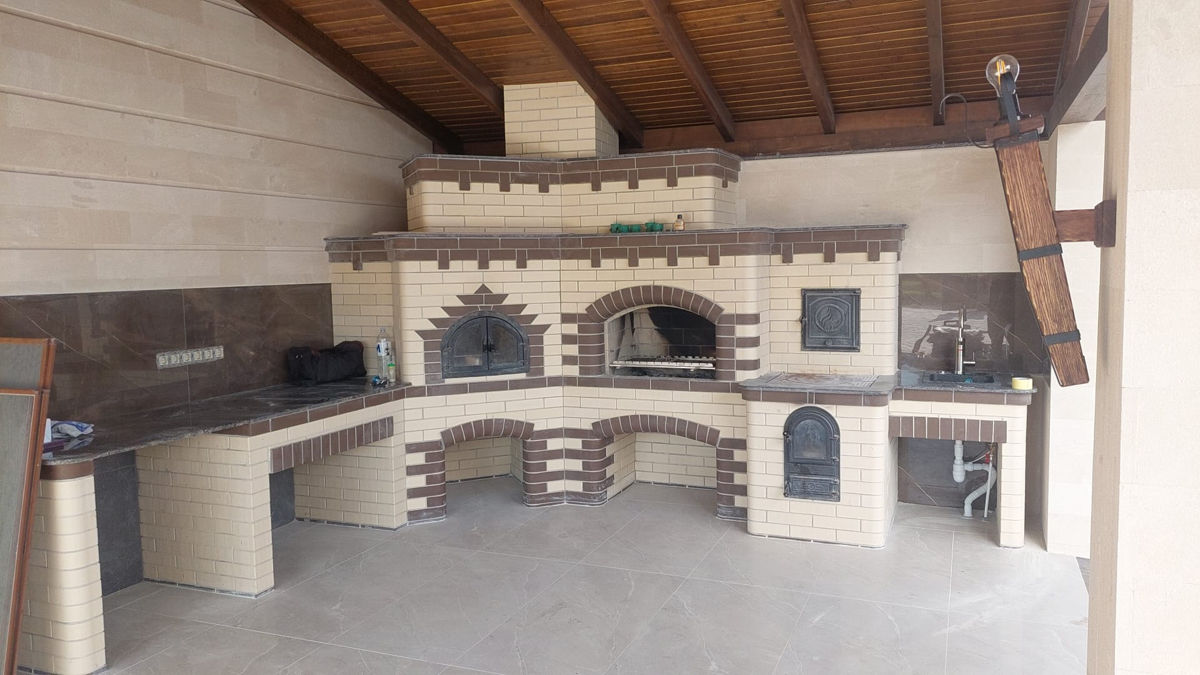 Mangal din caramida, bucatarii de vara, gratare de curte, foisoare, foto 4