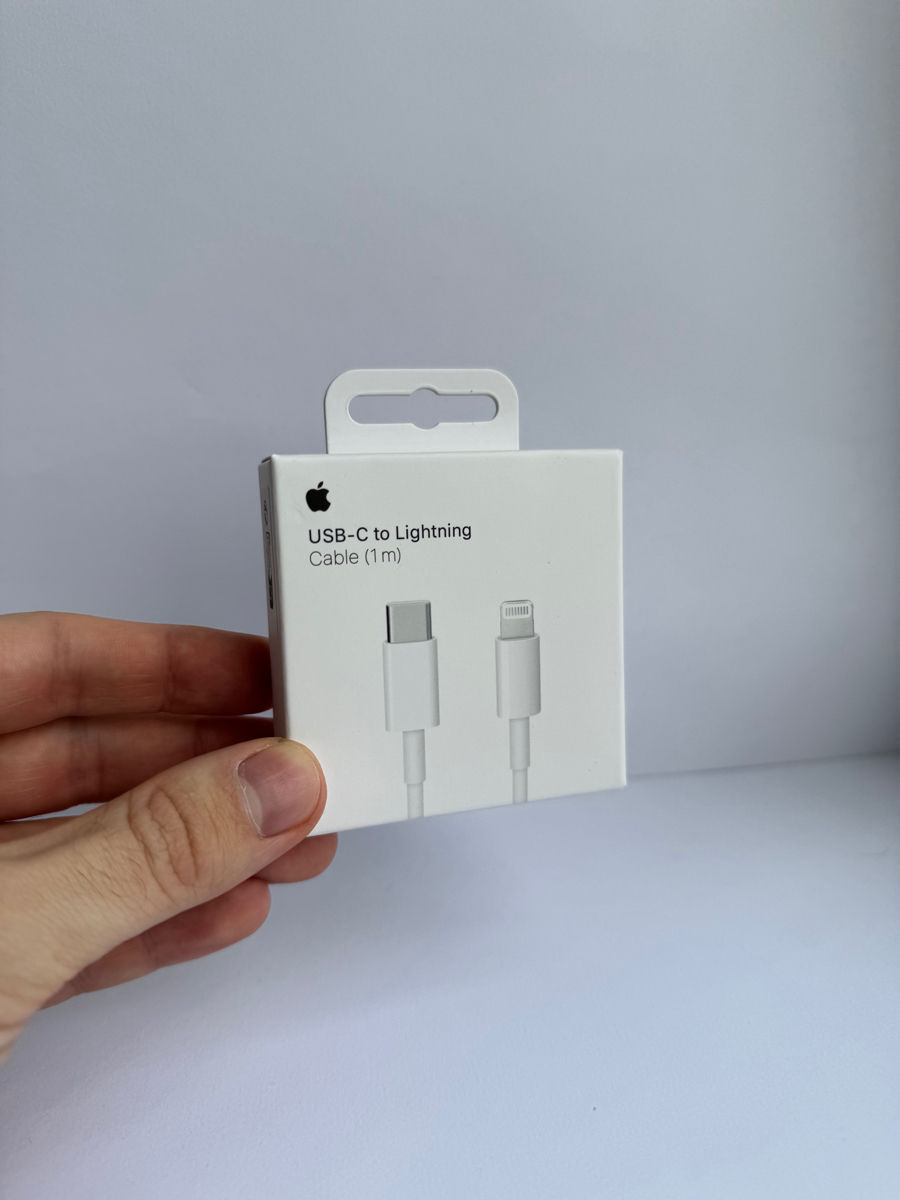 Cablu iPhone Lightning - USB C original foto 0