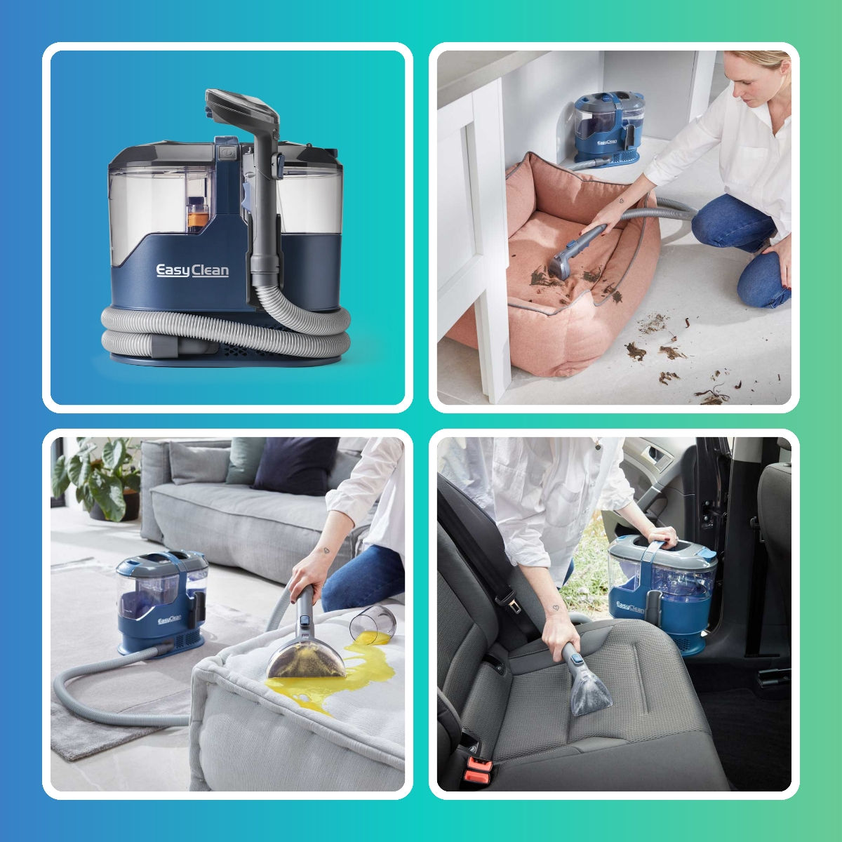  Curățător de pete pentru covoare, tapițerii și alte suprafețe textile - Vacmaster EasyClean, nou. foto 0