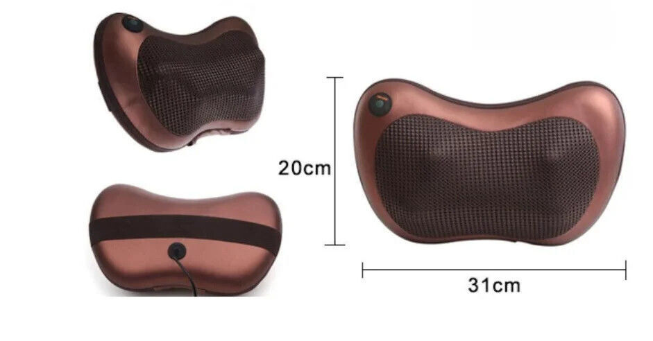 Массажная роликовая подушка Massage Pillow 8028. Бесплатная доставка foto 8