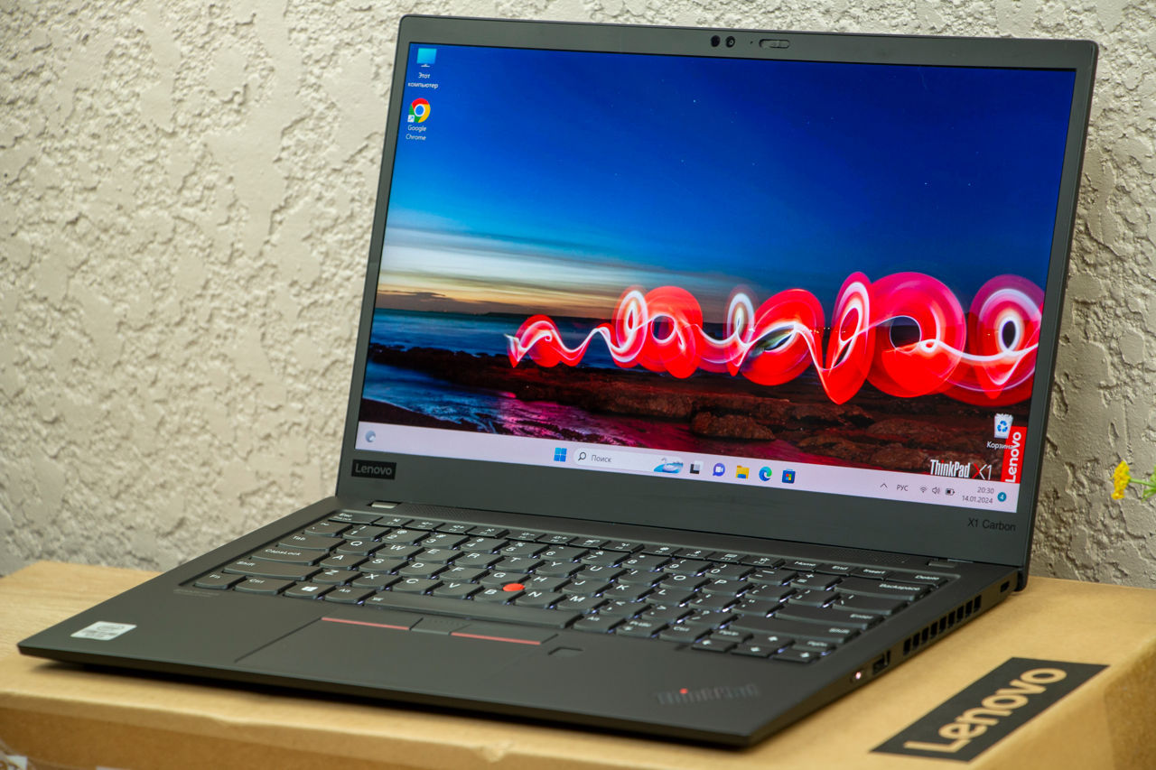 Lenovo X1 Carbon 7Th Gen/ Core I5 10210U/ 16Gb Ram/ 500Gb SSD/ 14" FHD IPS foto 3