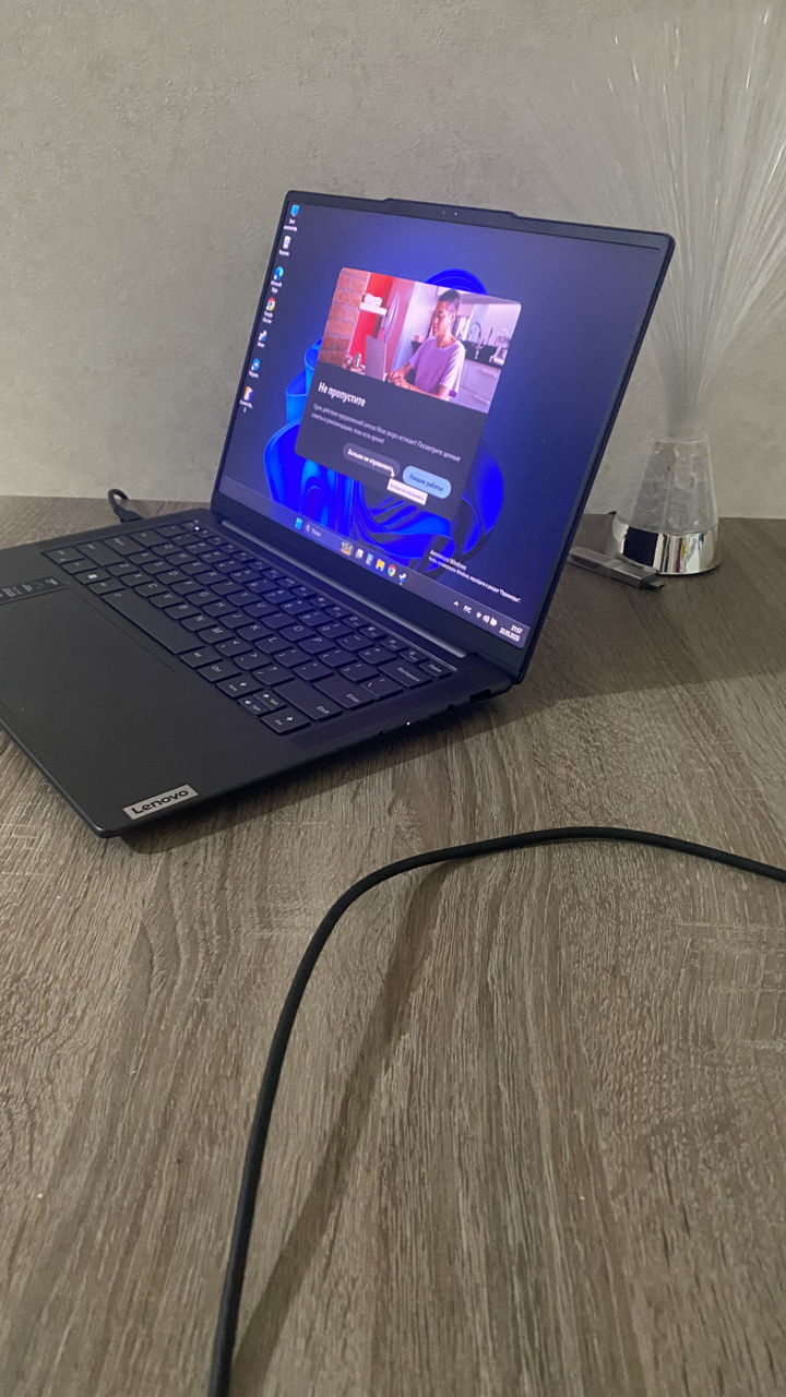 Ноутбук Lenovo Yoga Pro 7 14ARP8 (Ryzen 7 7735HS, 16Gb, 512Gb, RTX3050) Grey фото 1