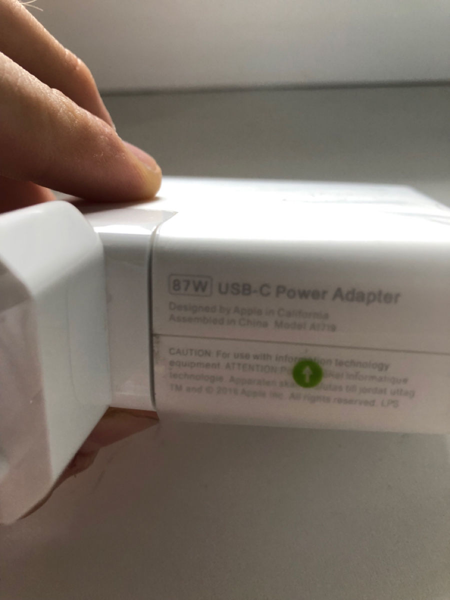 Apple 96w, 87w usbc power adapter foto 2