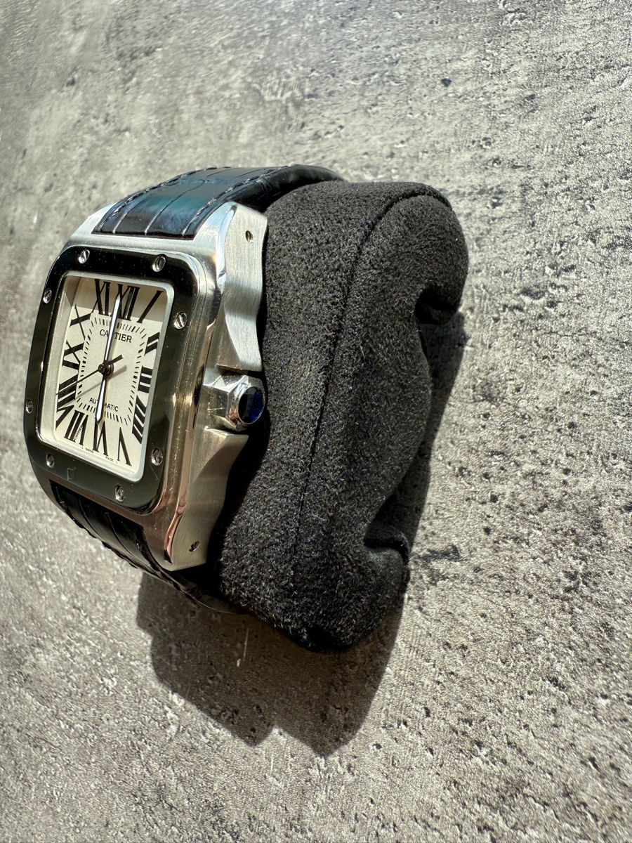 Original: Cartier Santos 100 foto 5
