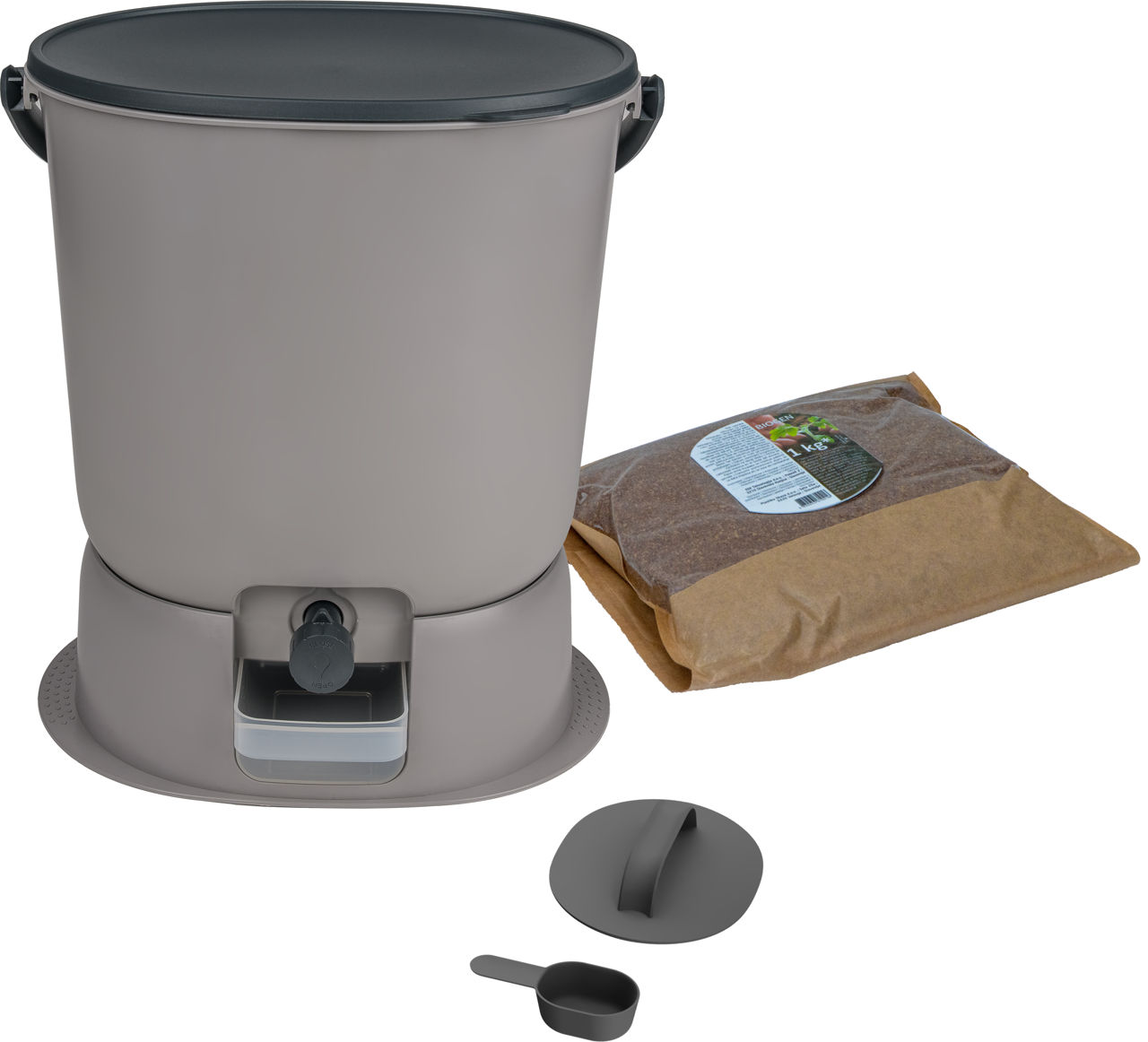 Bokashi: coșuri pentru compostarea deșeurilor organice și accelerator de compostare, lazi de compost foto 13