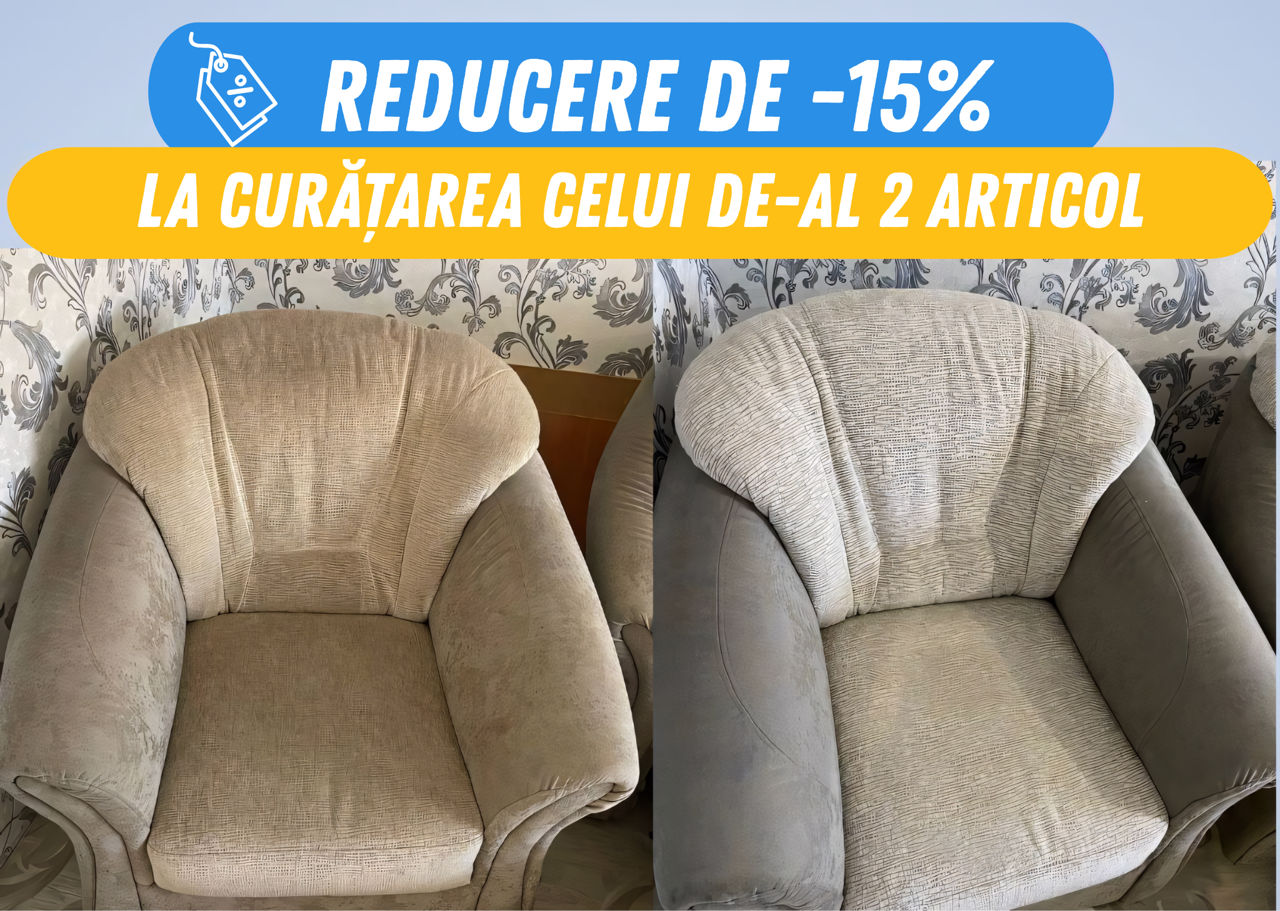 Curățare Chimică canapele/ saltele / scaune foto 8