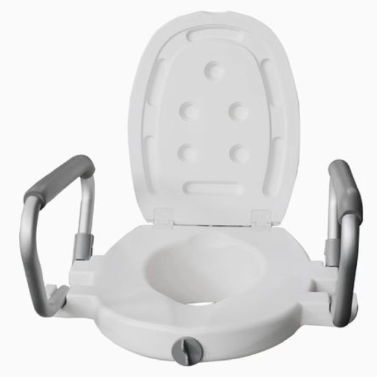 Inaltator WC cu manere si capac Насадка для унитаза с ручками и крышкой foto 0
