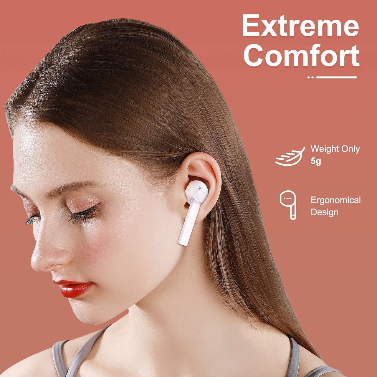 Earbuds Casti Wireless Bluetooth беспроводные наушники foto 3