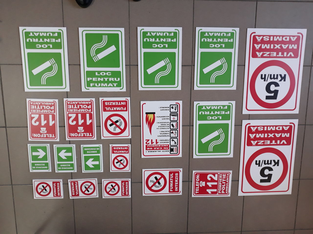 Indicatoare de securitate (panouri de semnalizare) foto 5