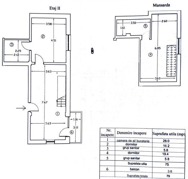 Apartament, 3 camere, Predeal, județul Brașov foto 8