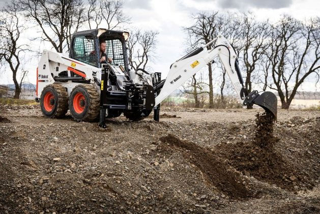 Экскаватор Bobcat 725S на мини-погрузчик с бортовым поворотом фото 1