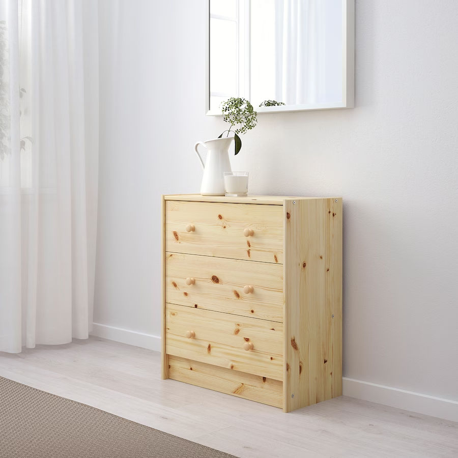 Comodă IKEA Rast 3 sertare 62x70 фото 0