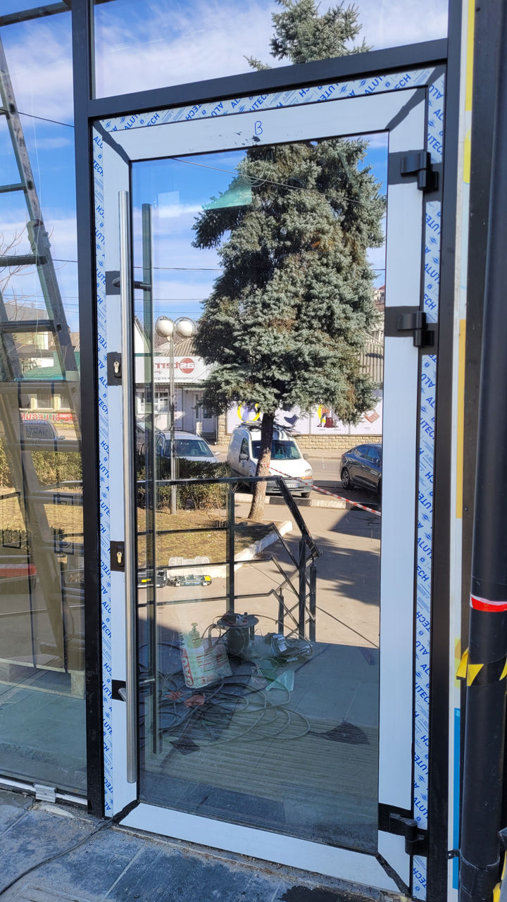 Ferestre, uși din aluminiu termomost. Окна, двери из алюминия. Fentres et portes en aluminium. foto 16