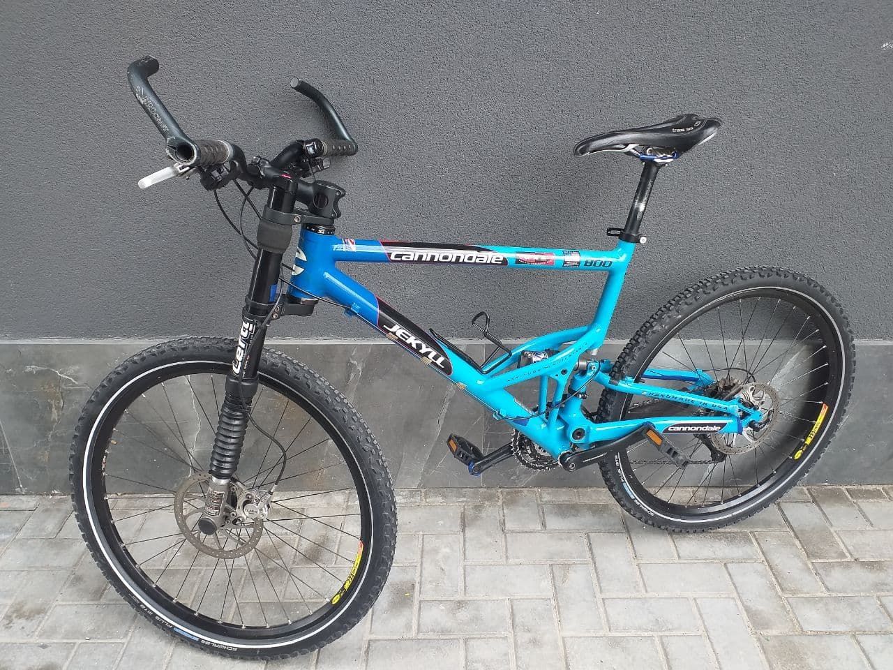 Cannondale jekyll 800 sales lefty mountain bike