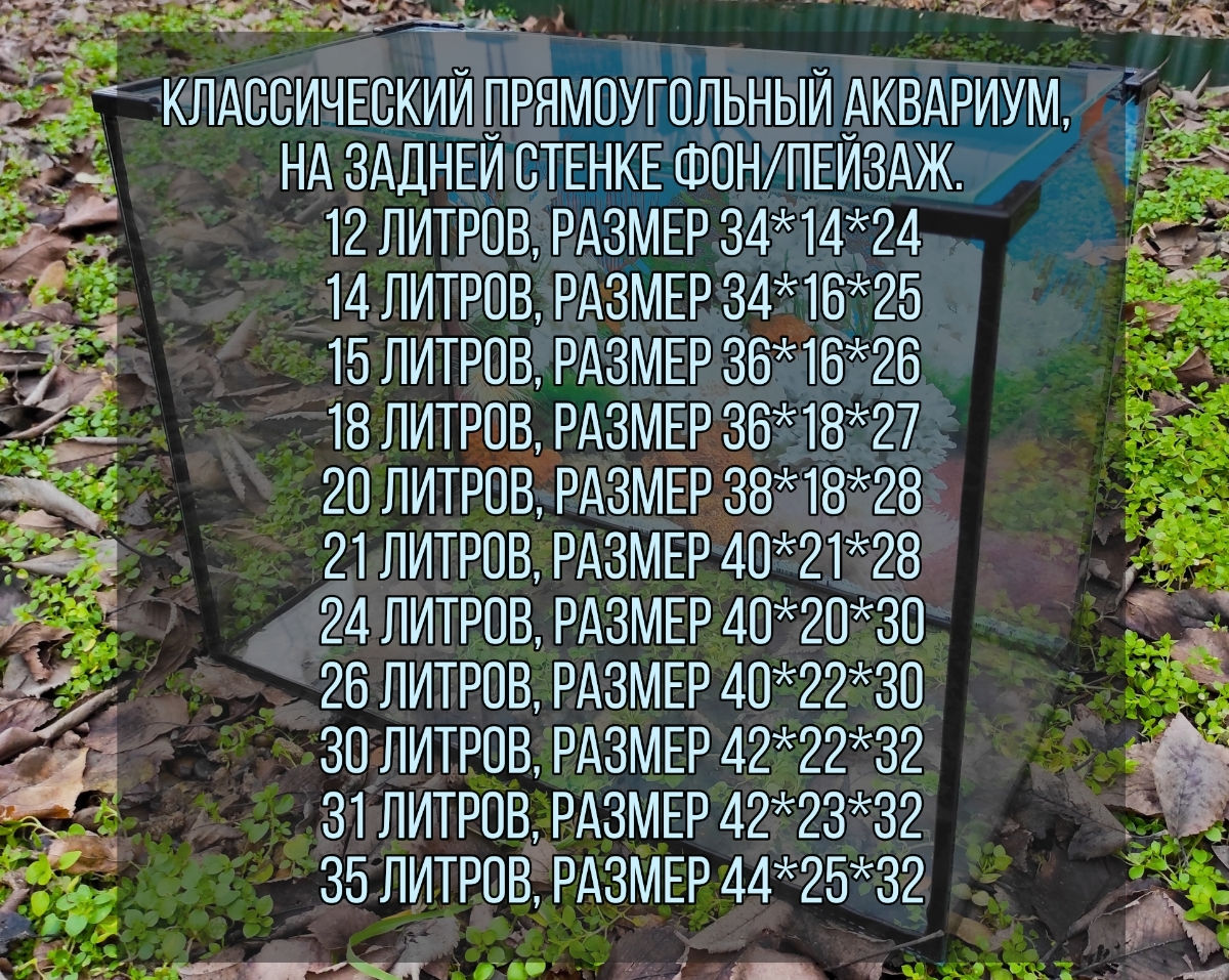 Аквариумы прямоугольные и кубы, любых размеров, аквариум на 14 литров 200 лей. Есть доставка! foto 1