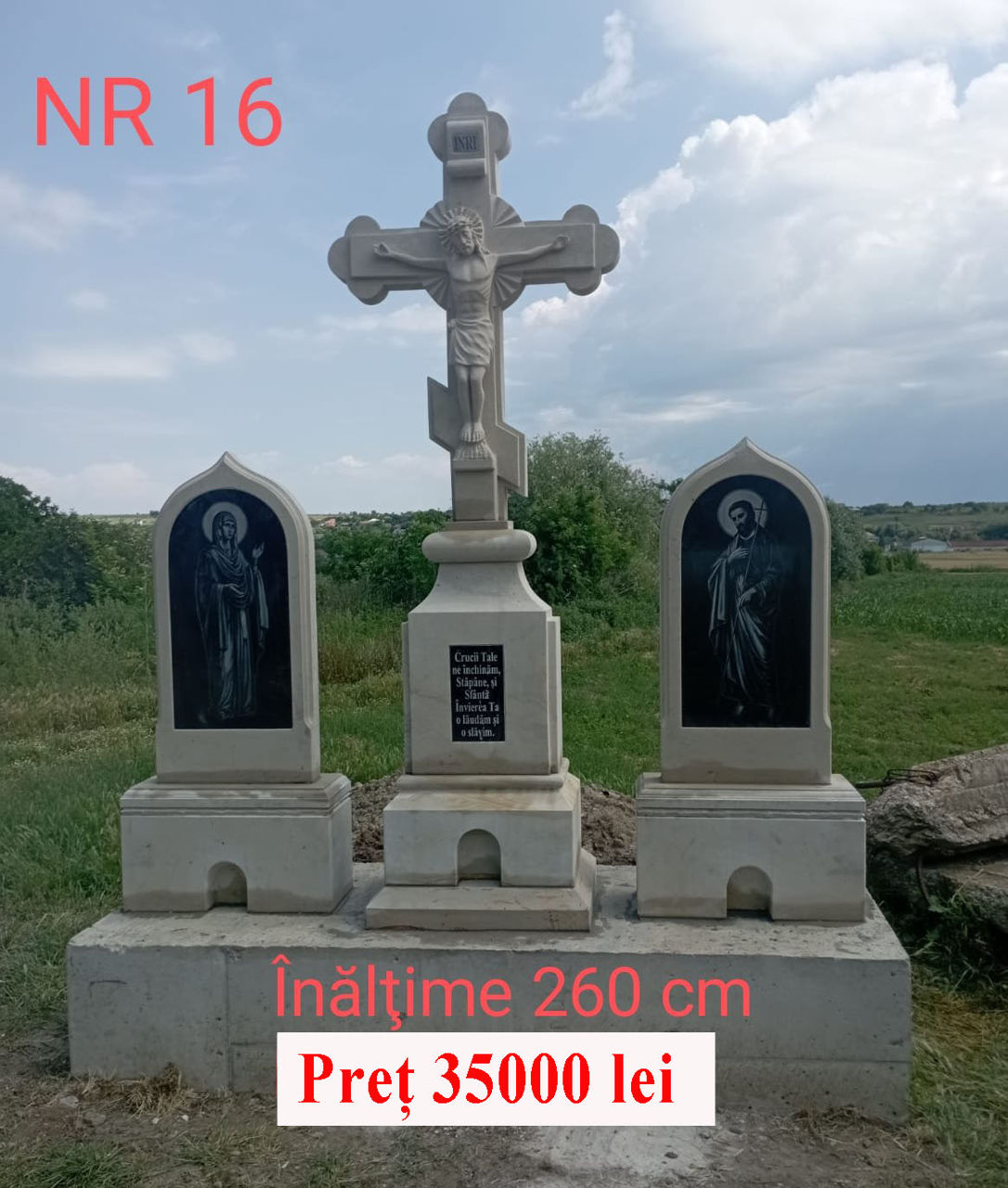 Răstigniri din piatră de Cosăuți foto 5