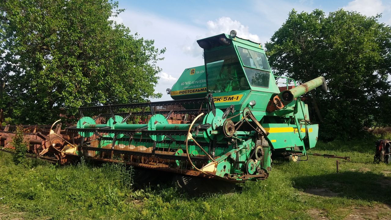 Старый комбайн нива фото