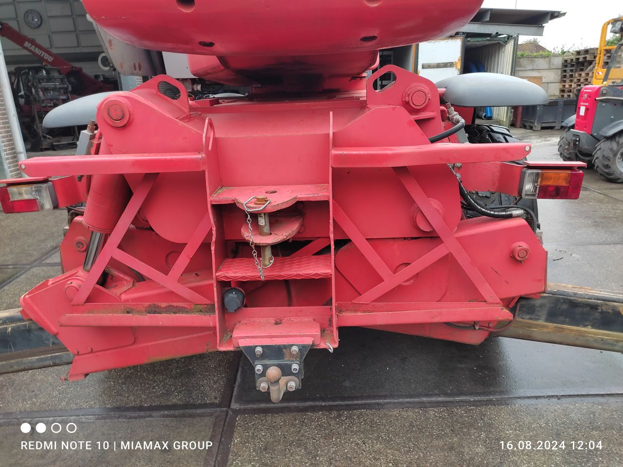 Телескопический погрузчик с поворотной башней Manitou MRT 2145, 2001 foto 6