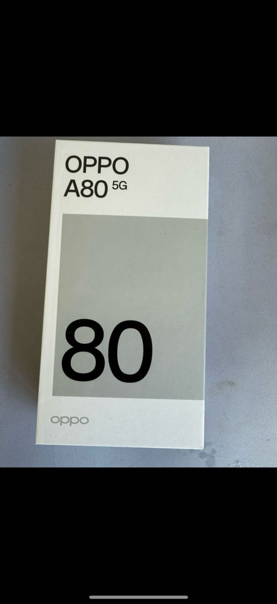Oppo A80 5G  8gb Ram 256gb  Starry Black  Sigilat  Original  Versiune Globala  foto 0