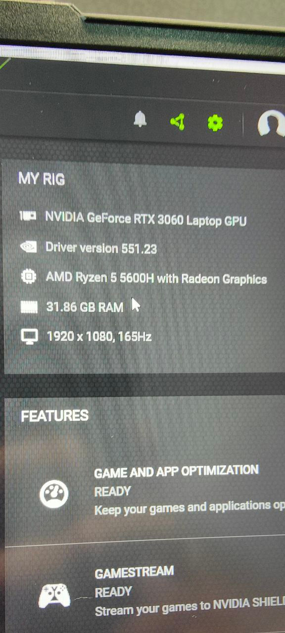 Lenovo Legion Ryzen 5 RTX 3060 RAM32GB - 6 GB 300WATT version 144hz foto 1