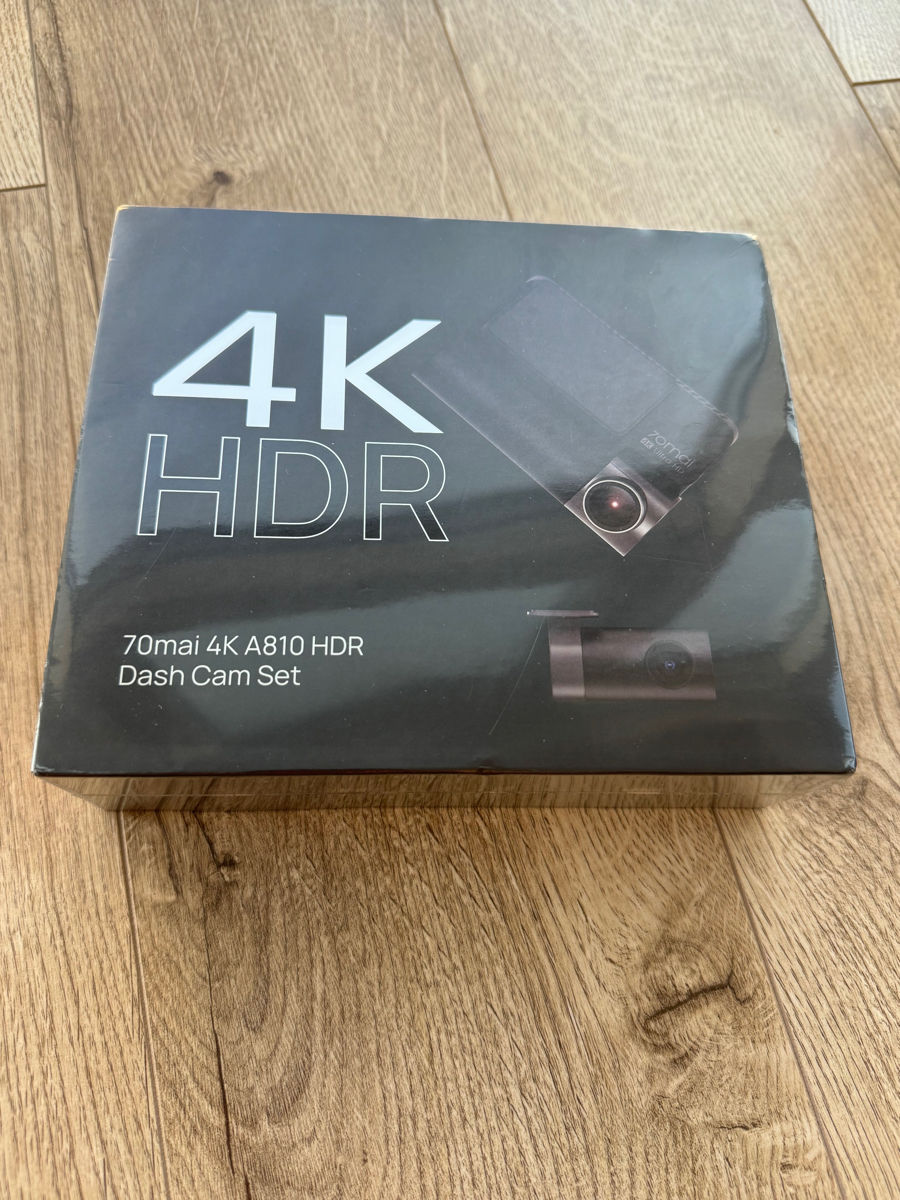 70mai 4K A810 HDR + camera spate foto 0