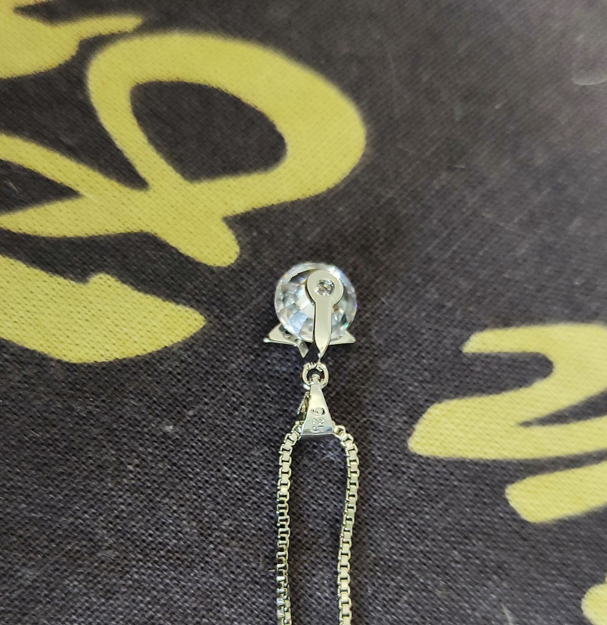 Стерлинговое серебро 925 пр.Цепочка с подвеской в виде звездочки ...