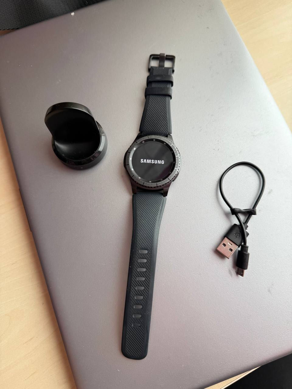 Ceas Smartwatch Samsung Gear S3 Frontier 46mm foto 0