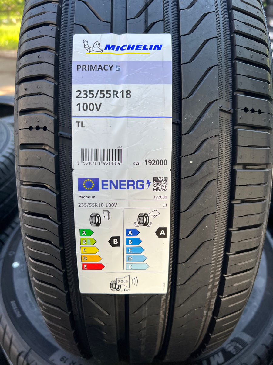 235/55 R18 Michelin Primacy 5/ Доставка, livrare toata Moldova 2025 foto 1