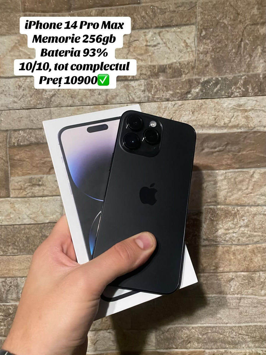 iPhone 14 Pro Max 256gb bateria 93%