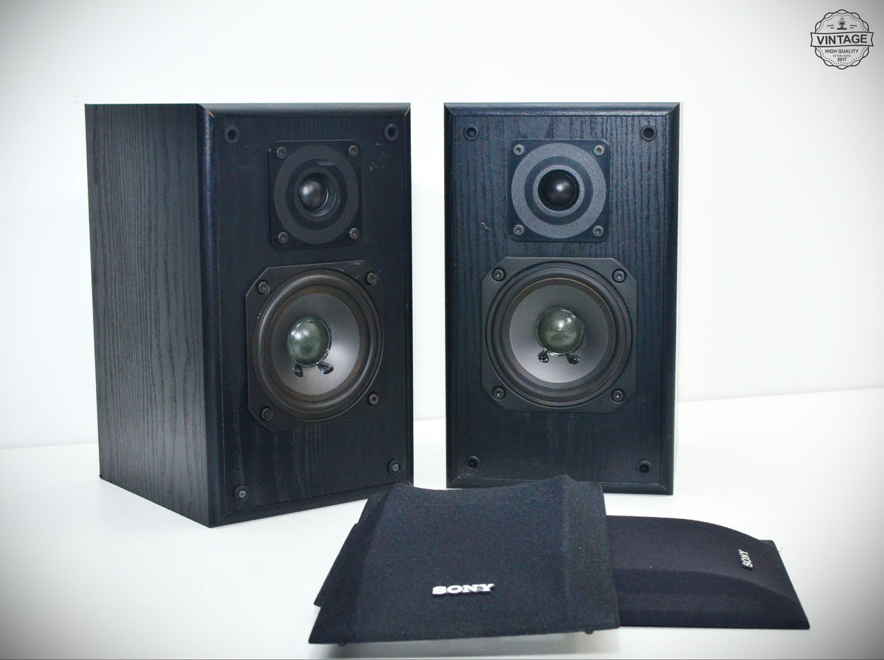 SONY Hi-Fi Stereo System стерео система с проигрывателем винила и колонками фото 14