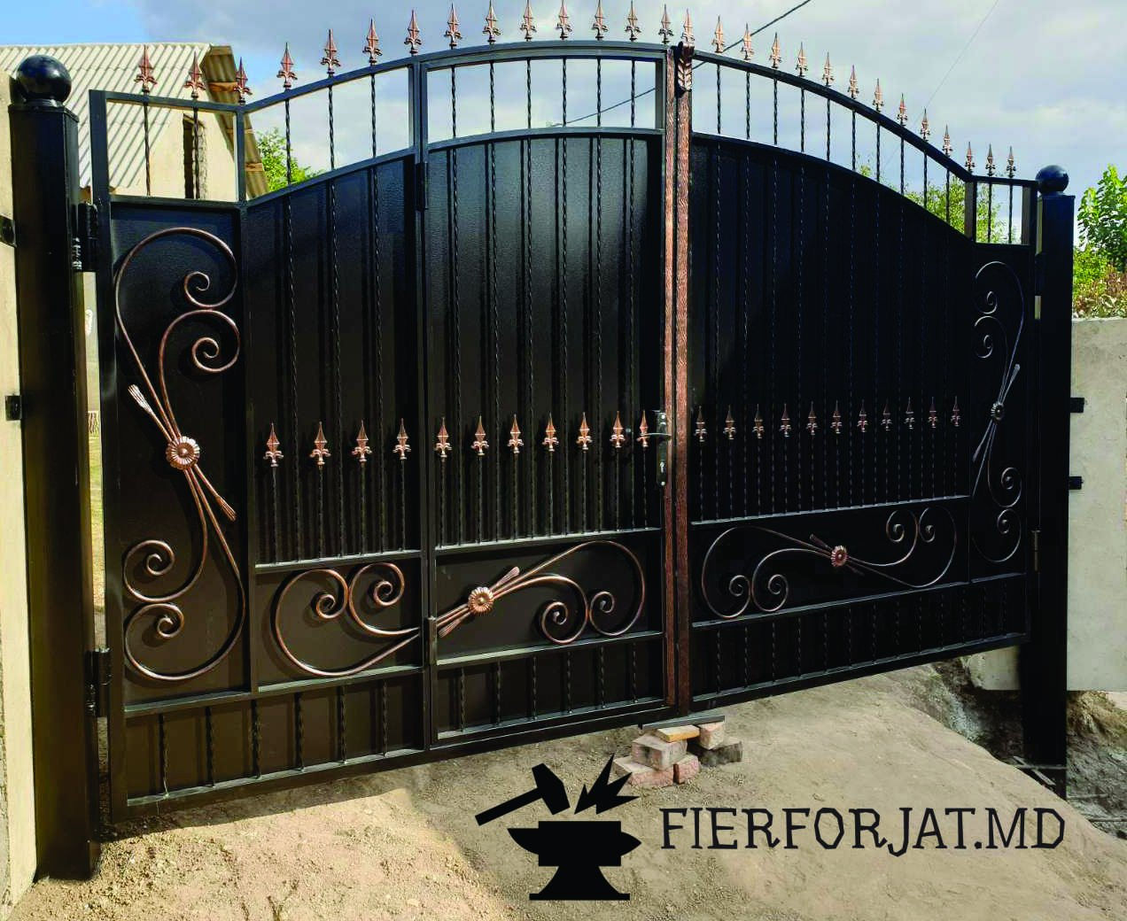 Porti la comanda. Ворота на заказ foto 1