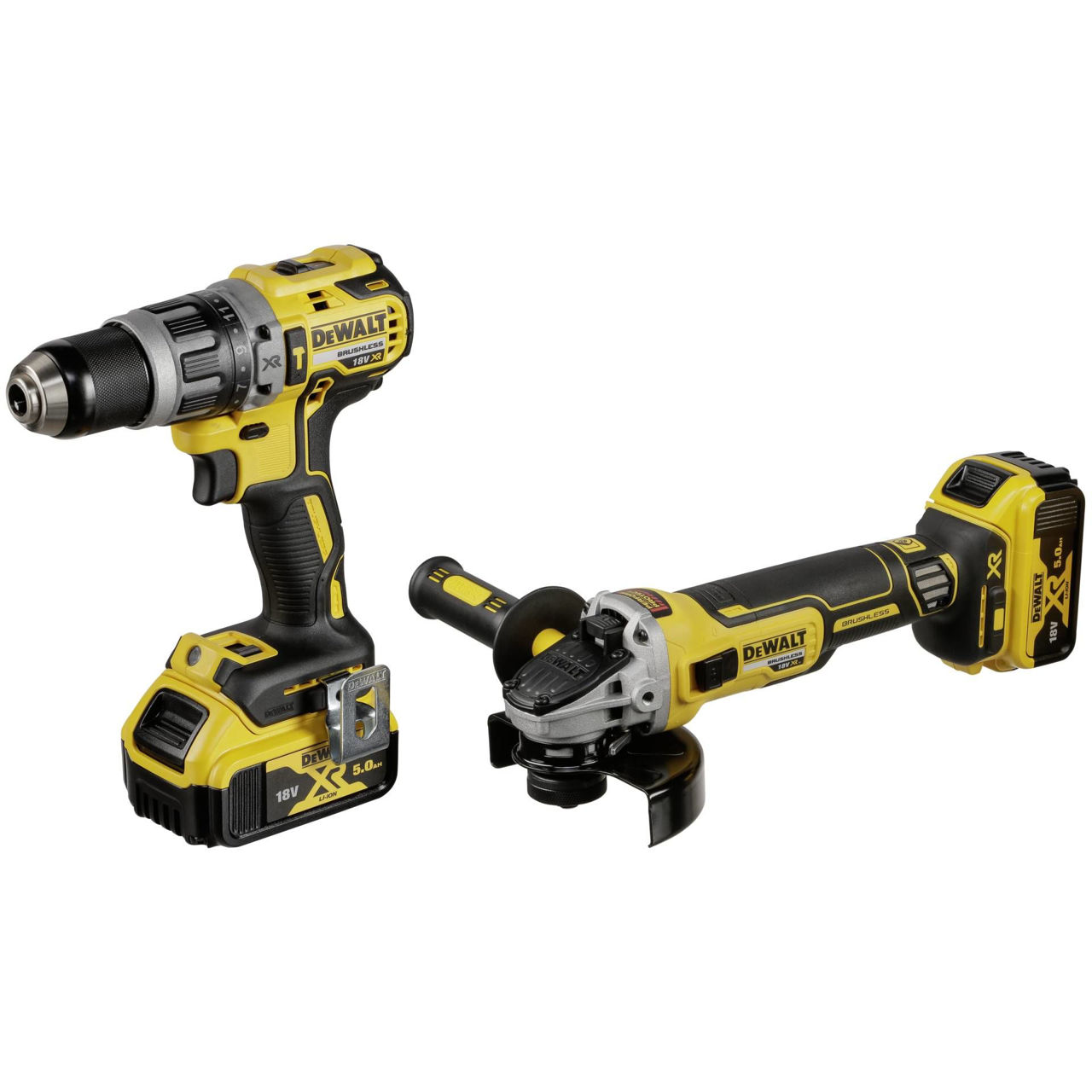 Set intrumente / набор из двух инструментов dewalt dck2080p2t (dcd796+dcg405) foto 3