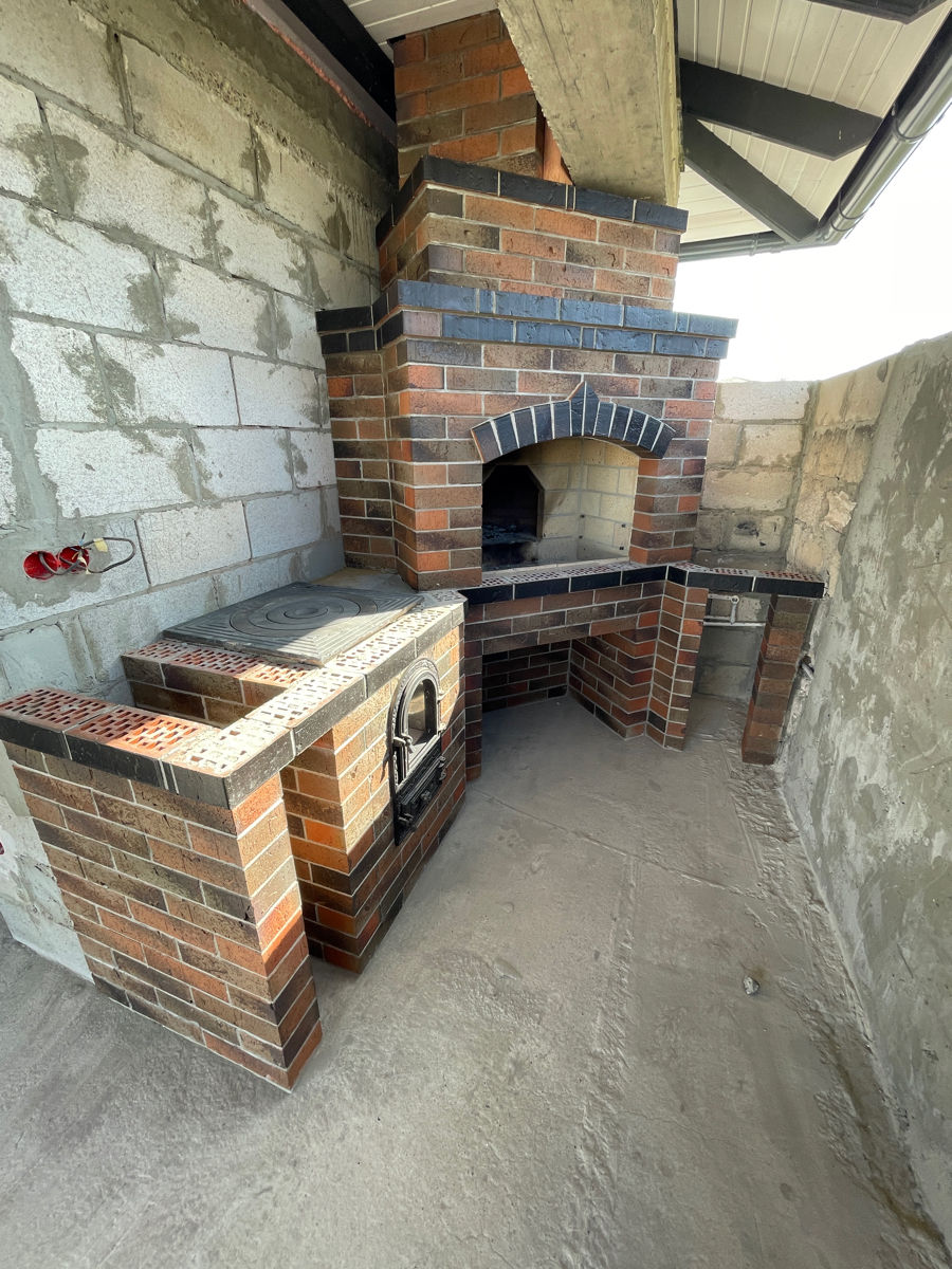 Mangal din caramida, bucatarii de vara, gratare de curte, foisoare, foto 9