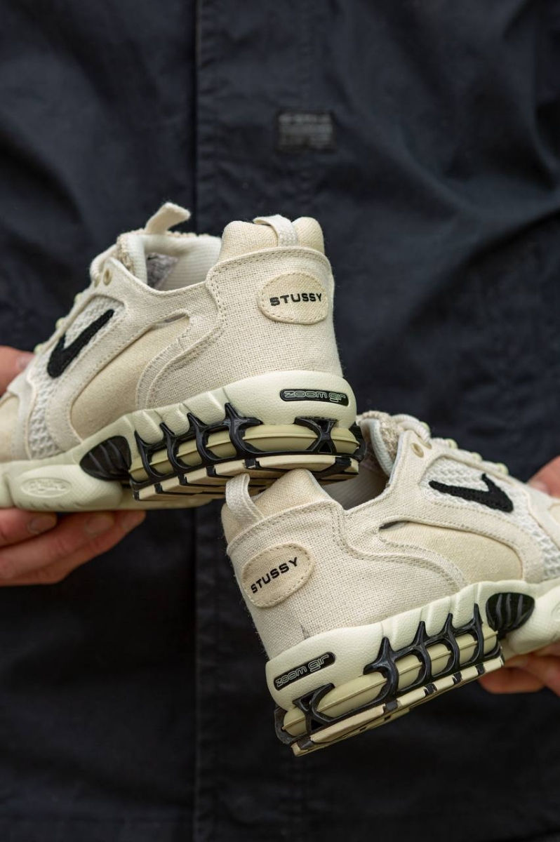 Nike Air Zoom Spiridon Cage 2 Beige x Stussy Unisex фото 4