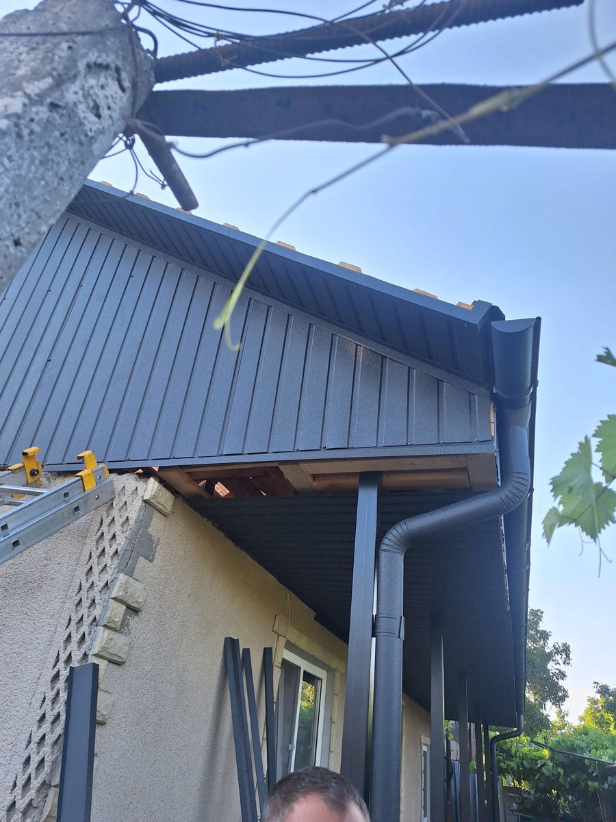 Șandrama din metal, sisteme pluviale foto 0