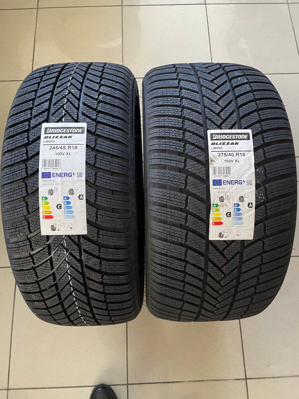 245/45 & 275/40 R18 Bridgestone/Hankook
