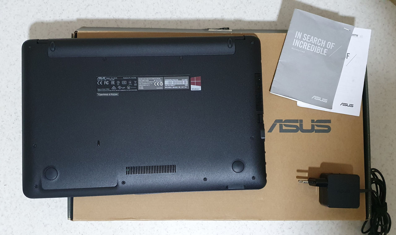 Здесь ноутбуки. новый мощный asus vivobook max x541n. pentium n4200 2,6ghz. 4ядра. 4gb. 500gb foto 10