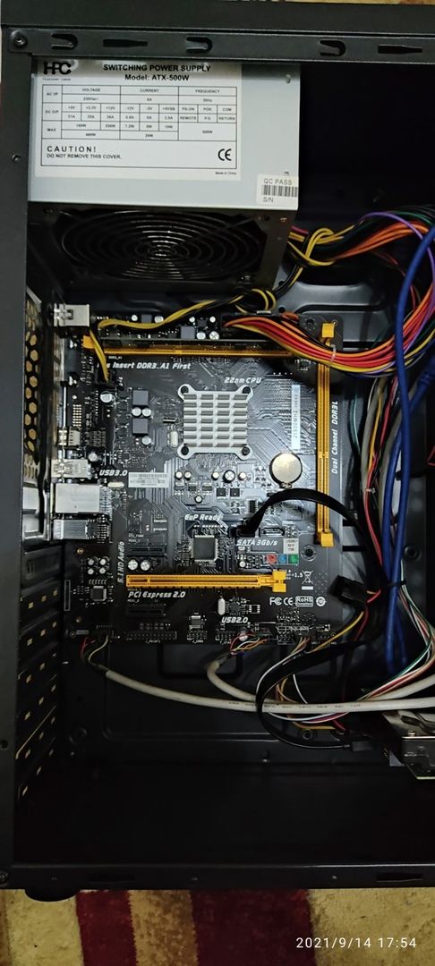 Biostar J1800MH2, MB + CPU onboard Dual-core Celeron J1800