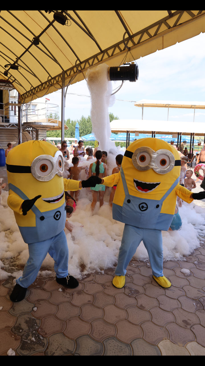 Chirie costume:WiniePooh, Tigra, Miky si Mini Mouse, Iepuras, Minion, Testoasa Ninja, Unicorn, Panda foto 7