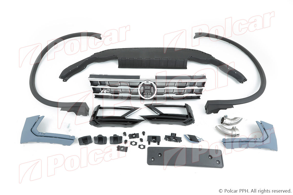 Bodykit pentru VW Tiguan R-line фото 3