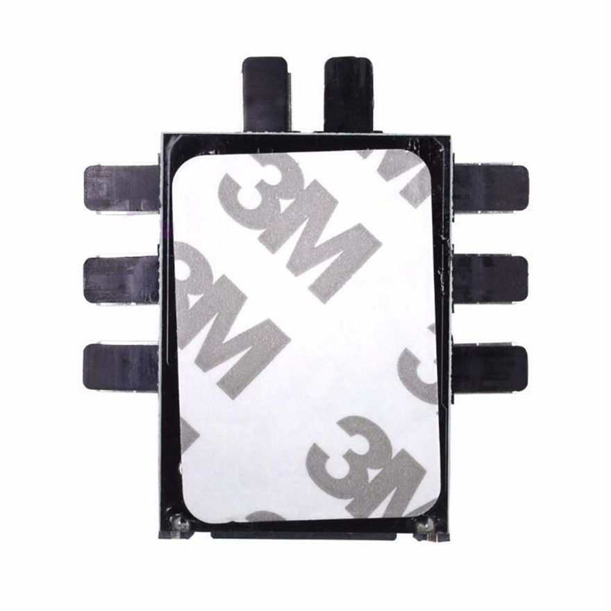 ID-177 - Splitter Cooler PWM Cooling Fan Hub PC Computer SATA 1 to 8 3PIN 12V Socket PCB Adapter foto 5